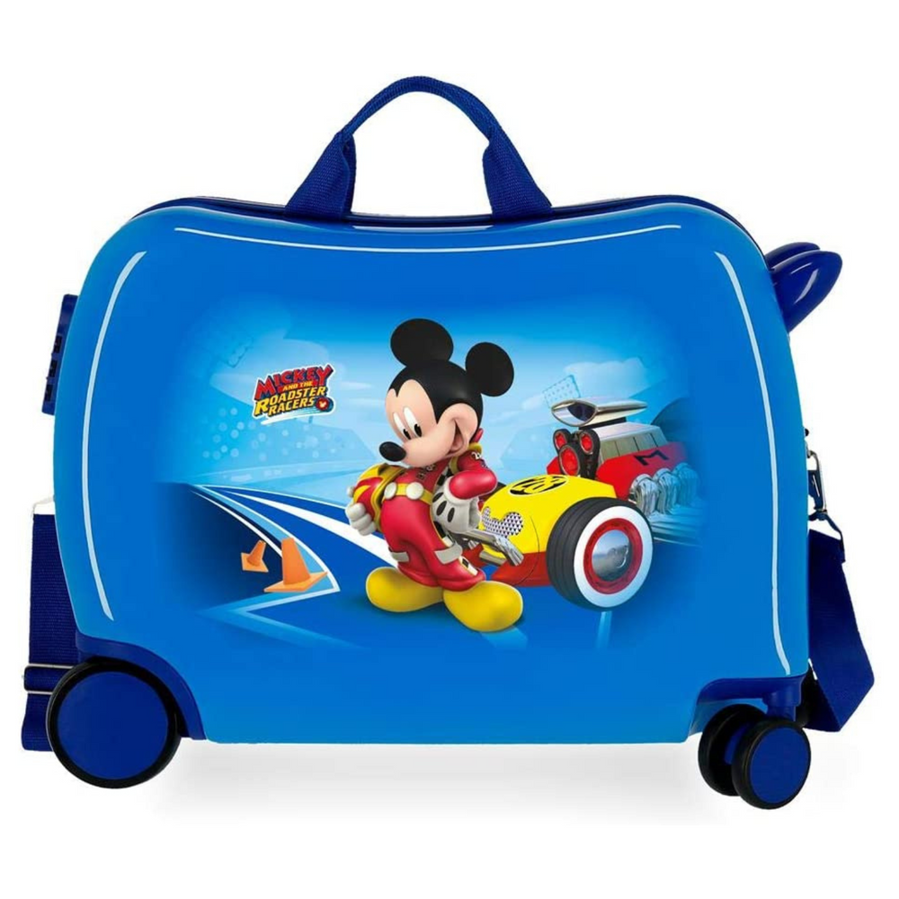 Trolley Cavalcabile 4 Ruote Mickey Mouse Lets Roll