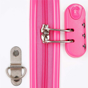 Trolley Cavalcabile 4 Ruote Minnie Enjoy The Day Bianco 50 cm