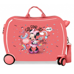 Trolley Cavalcabile 4 Ruote Minnie Love Life 50 cm