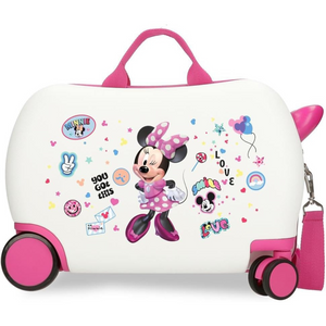 Trolley Cavalcabile 4 Ruote Minnie Party