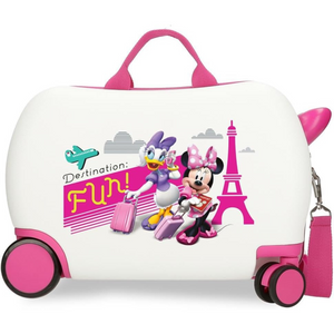 Trolley Cavalcabile 4 Ruote Minnie & Daisy Paris