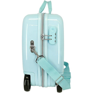 Trolley Cavalcabile 4 Ruote Rapunzel Turchese