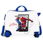 Trolley Cavalcabile 4 Ruote Spiderman Action