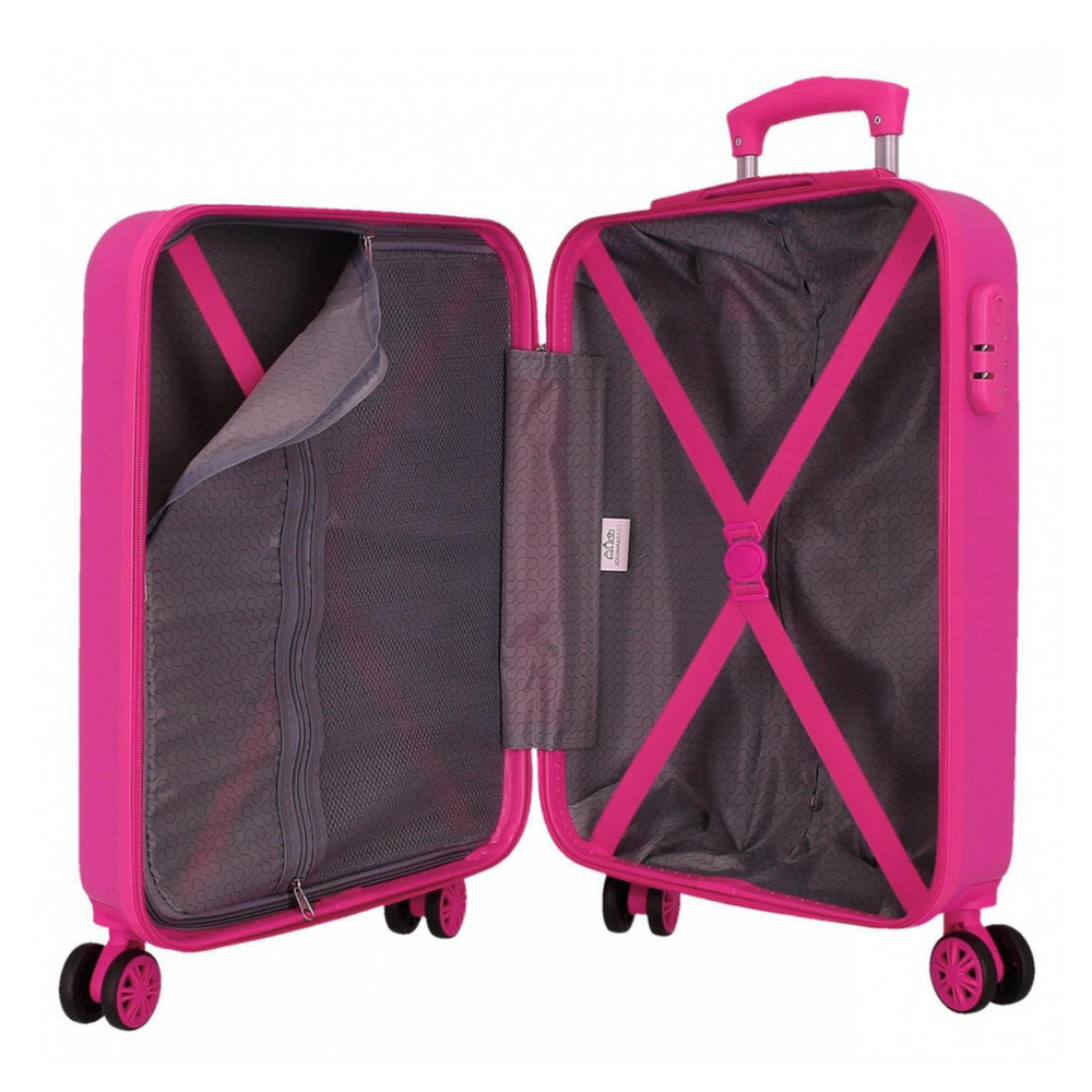 Trolley Rigido Stitch We Love Fucsia 55 cm
