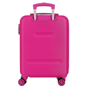 Trolley Rigido Stitch We Love Fucsia 55 cm
