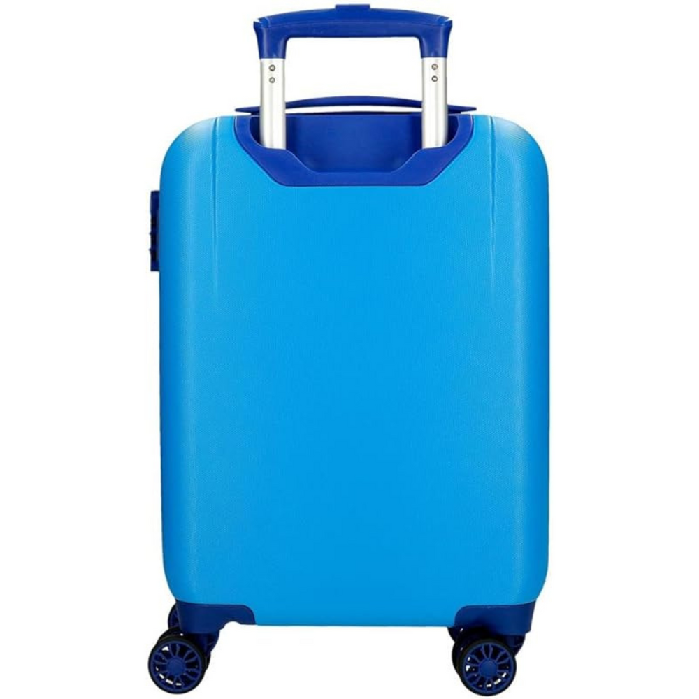 Trolley Rigido Cars Lets Race Azzurro 50 cm