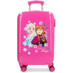 Trolley Rigido Frozen Sparkle Like Magic Fucsia 55 cm