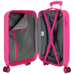 Trolley Rigido Frozen Sparkle Like Magic Fucsia 55 cm