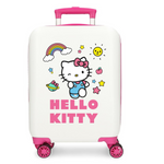 Trolley Rigido Hello Kitty You Are Cute 50 cm Bianco