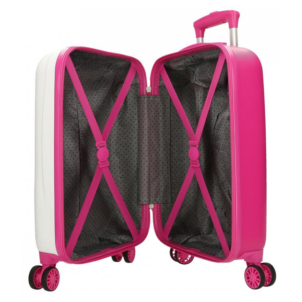 Trolley Rigido Hello Kitty You Are Cute 50 cm Bianco