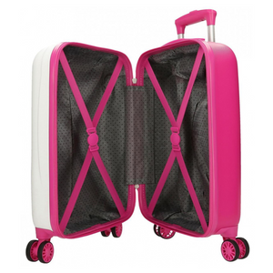 Trolley Rigido Hello Kitty You Are Cute 50 cm Bianco