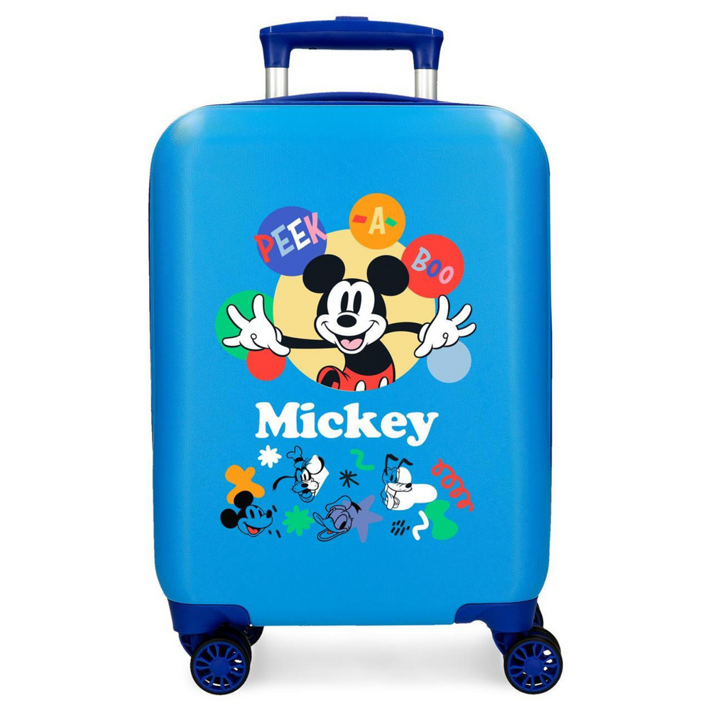 Trolley Rigido Mickey Mouse Peek a boo 55 cm