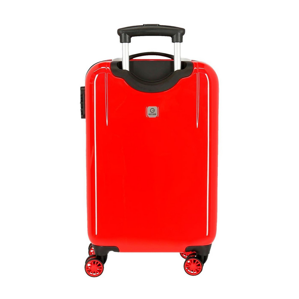 Trolley Rigido Minnie Enjoy The Day Dots Bianco 55 cm