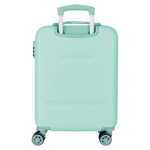 Trolley Rigido Minnie Enjoy The Day Turchese 55 cm