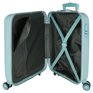 Trolley Rigido Minnie Enjoy The Day Turchese 55 cm