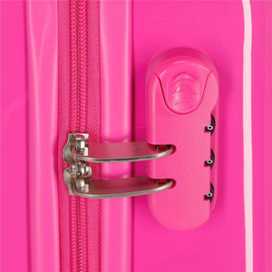 Trolley Rigido Minnie Golden Days 55 cm Fucsia