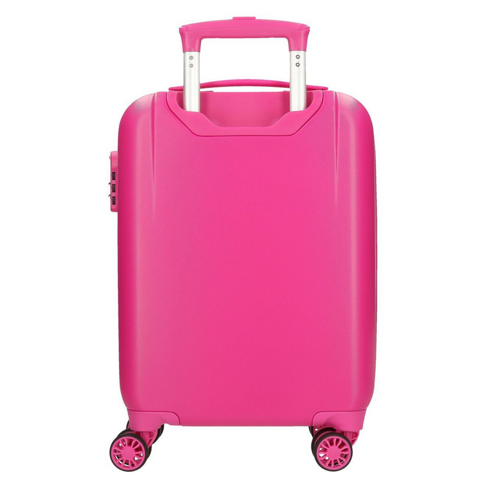 Trolley Rigido Minnie Good Mood 50 cm Bianco