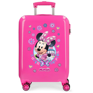 Trolley Rigido Minnie Super Helpers Fucsia 55 cm