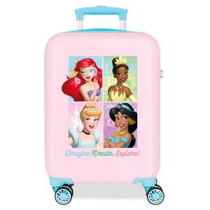 Trolley Rigido Principesse Imagine 50 cm Rosa