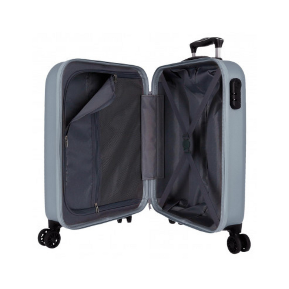 Trolley Rigido Roll Road Camboya Celeste Chiaro 55 cm