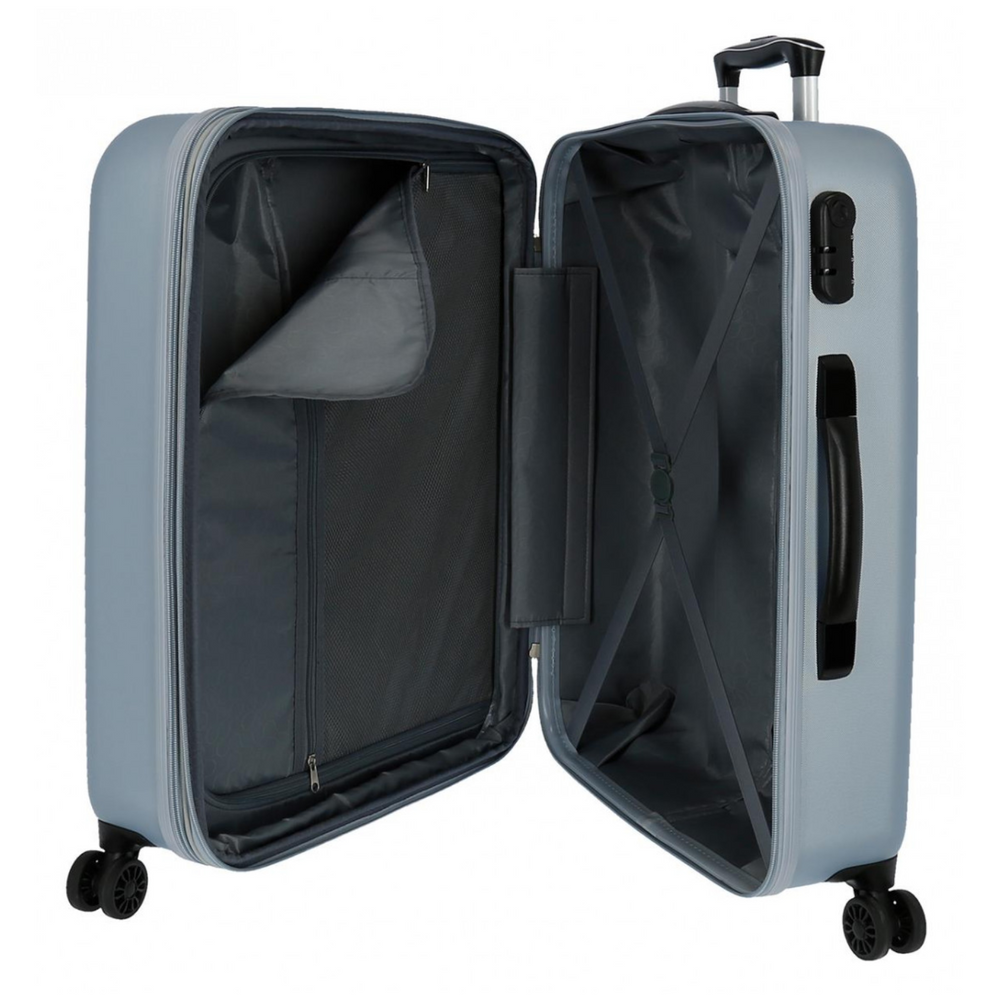 Trolley Rigido Roll Road Camboya Celeste Chiaro 68 cm