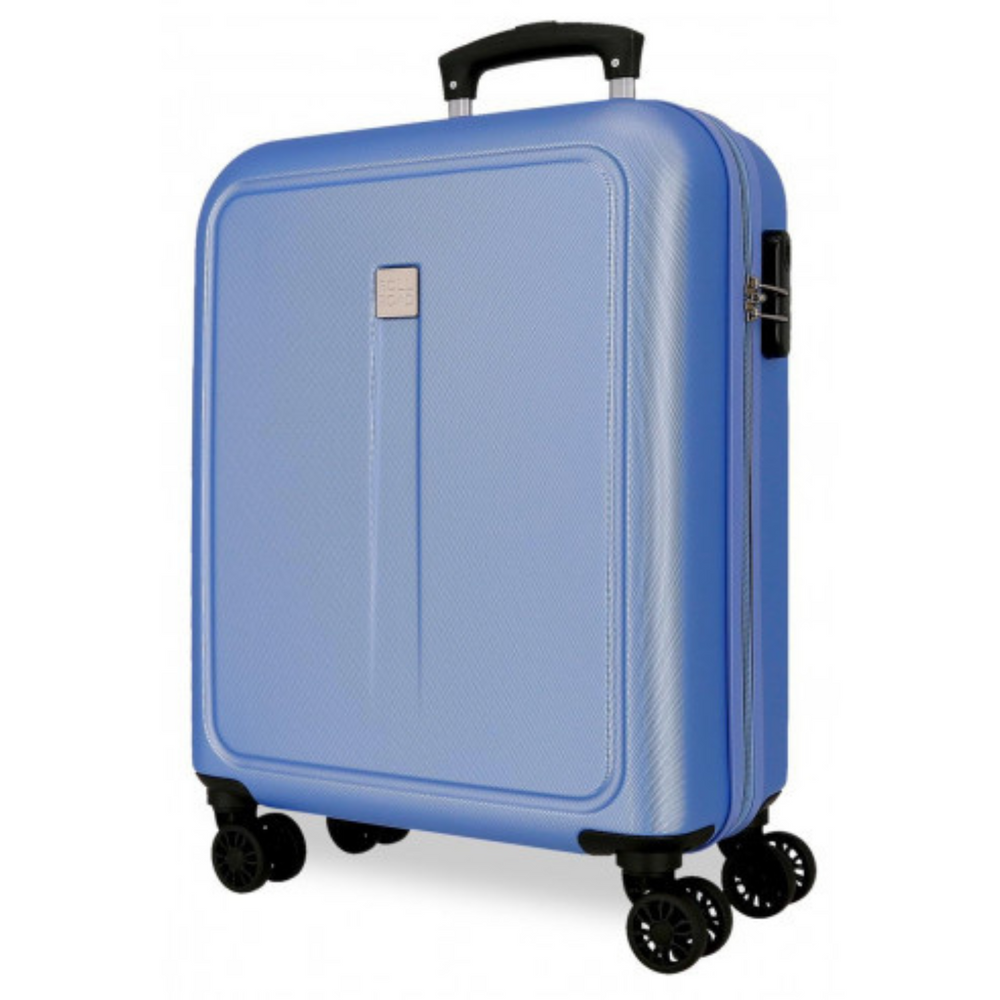 Trolley Rigido Roll Road Camboya Azzurro 55 cm