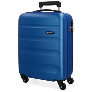 Trolley Rigido Roll Road Flex Blu 55 cm