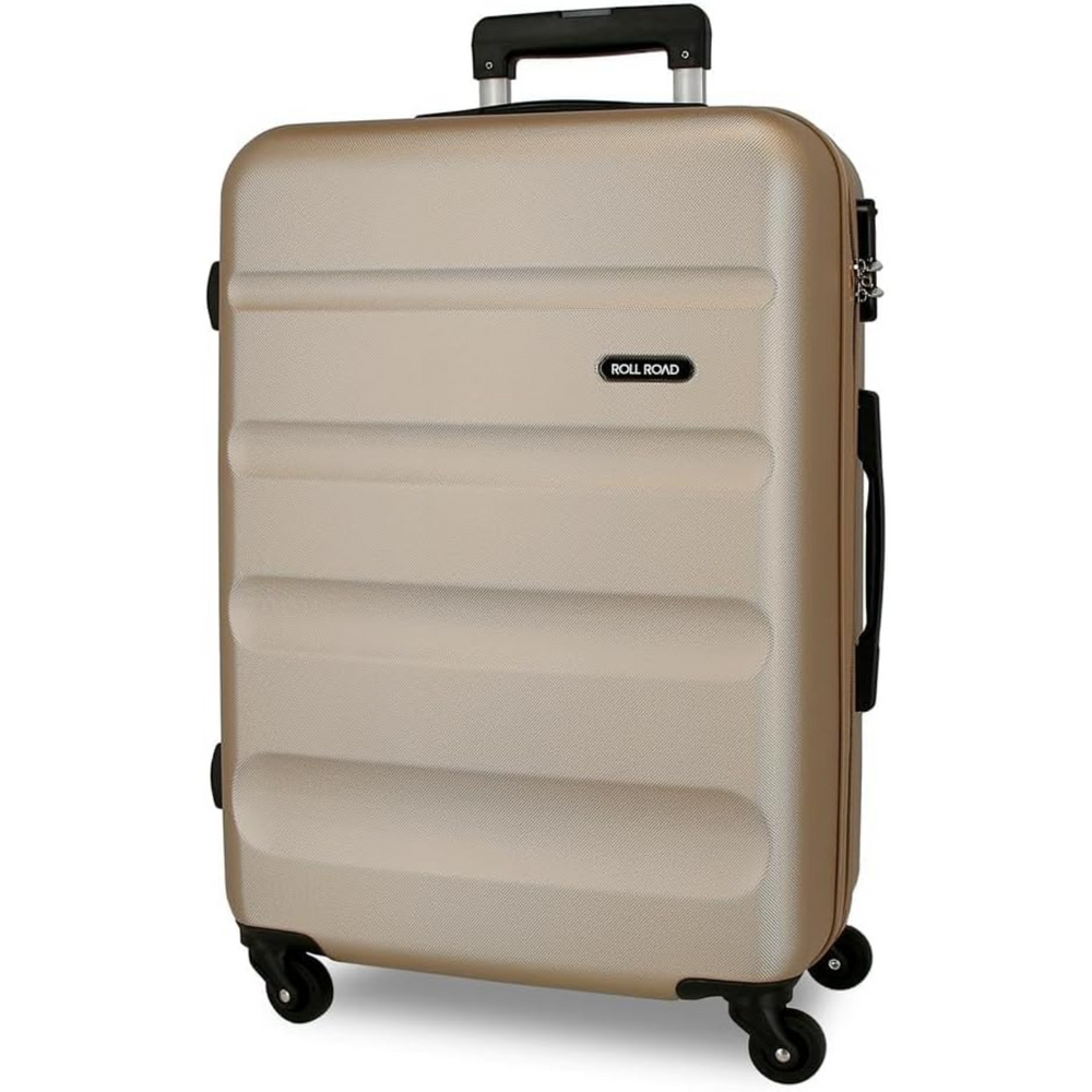 Trolley Rigido Roll Road Flex Champagne 65 cm
