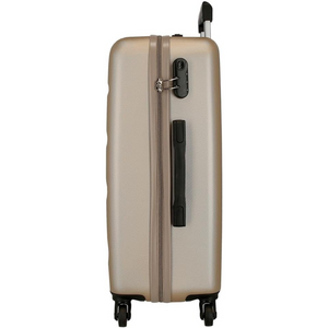 Trolley Rigido Roll Road Flex Champagne 65 cm