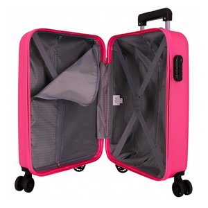Trolley Rigido Roll Road Flex Fucsia 55 cm