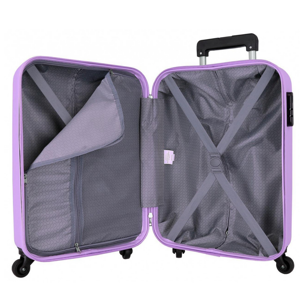 Trolley Rigido Roll Road Flex Malva 55 cm