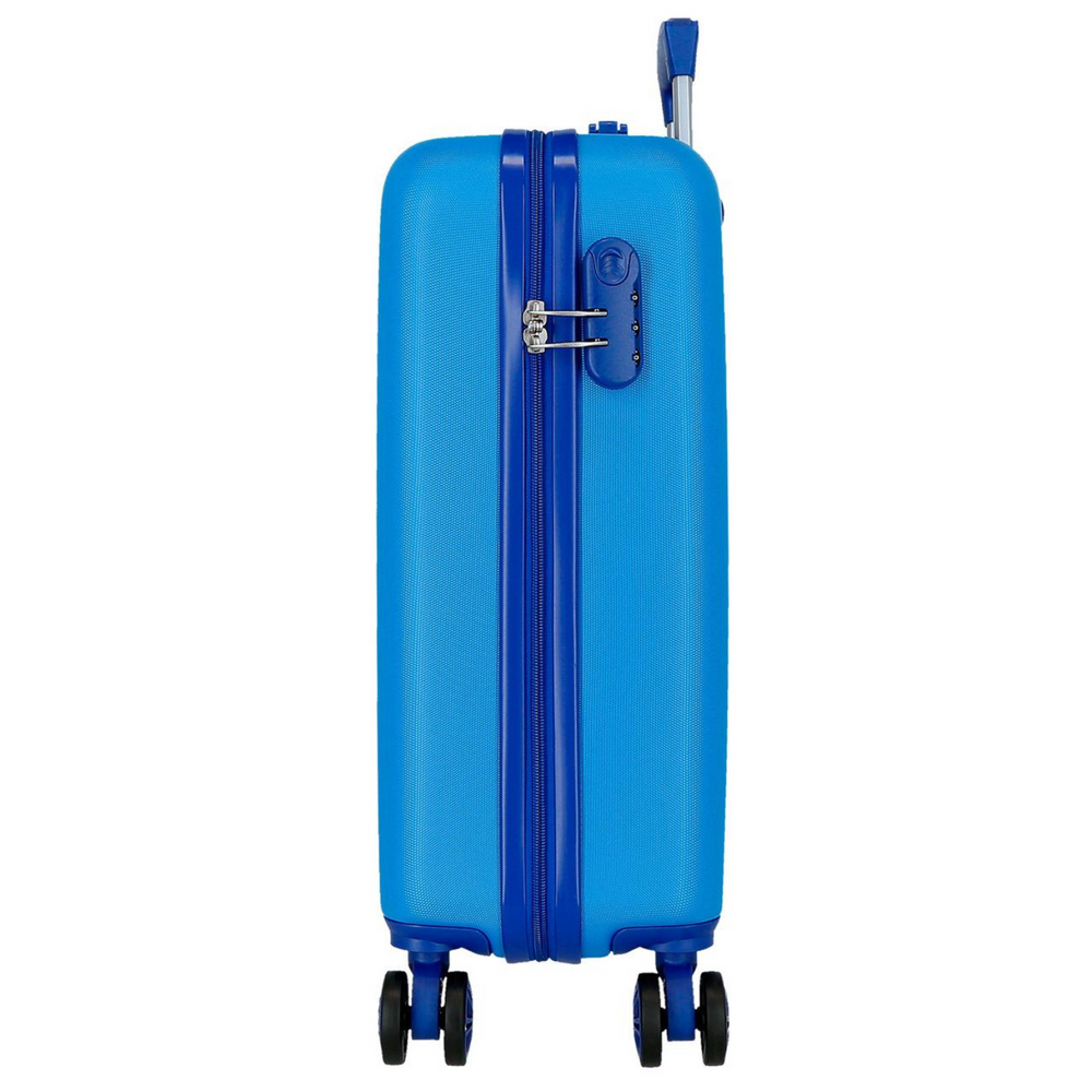 Trolley Rigido Spiderman Action Azzurro 55 cm