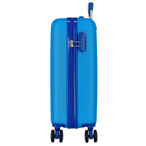 Trolley Rigido Spiderman Action Azzurro 55 cm