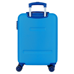 Trolley Rigido Spiderman Action Azzurro 55 cm