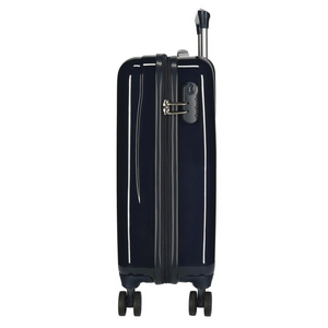 Trolley Rigido Spiderman Action Blu Navy 55 cm