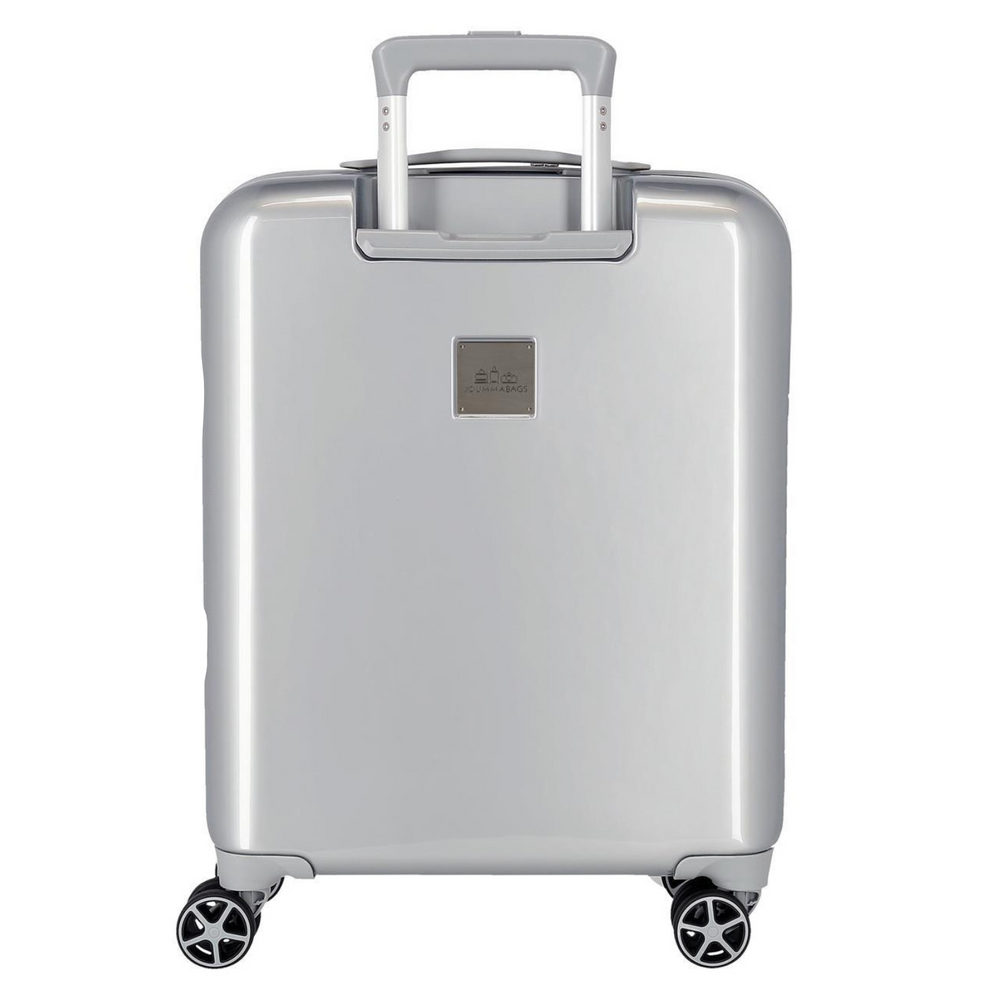 Trolley Rigido Stitch Ohana 55 cm Grigio