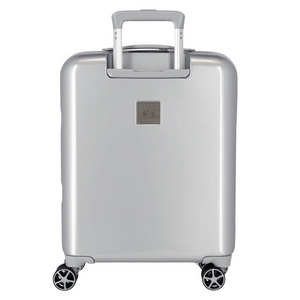 Trolley Rigido Stitch Ohana 55 cm Grigio