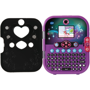 VTech Diario Segreto KidiSecrets Selfie Music 2.0 Nero