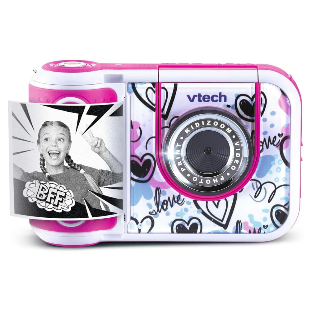 VTech Macchina Fotografica Kidizoom Print Cam Rosa