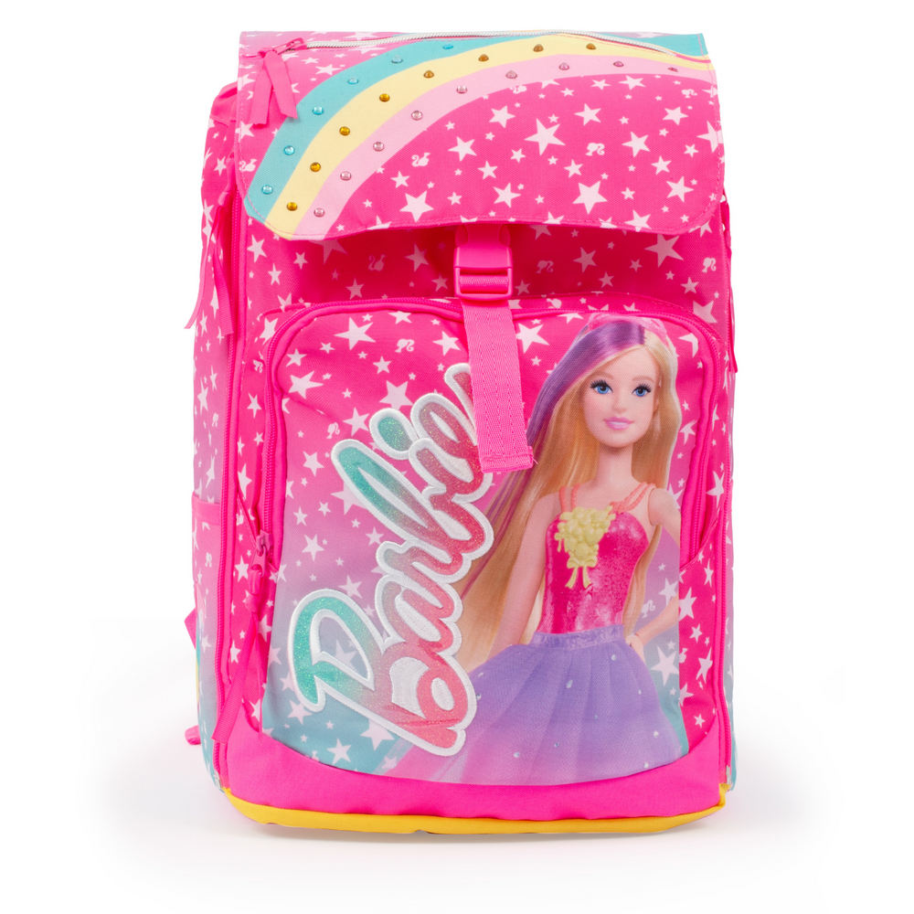 Zaino Scuola Estensibile Barbie