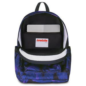 Zaino Invicta Lab Fantasy Shine Purple Leaves