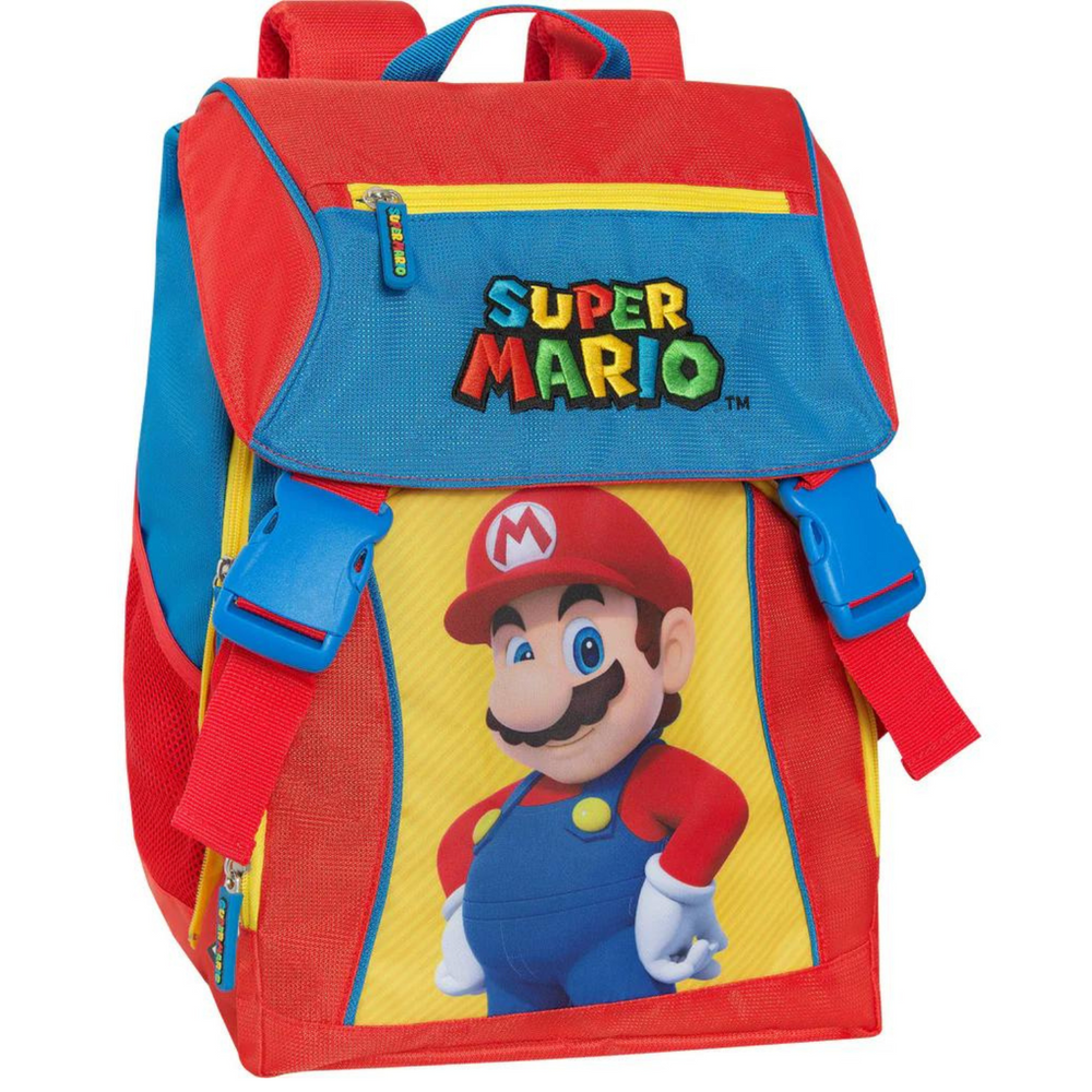 Zaino Scuola Estensibile Super Mario