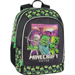 Zaino Scuola Organizzato Minecraft Movie