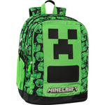 Zaino Scuola Organizzato Minecraft Pixel