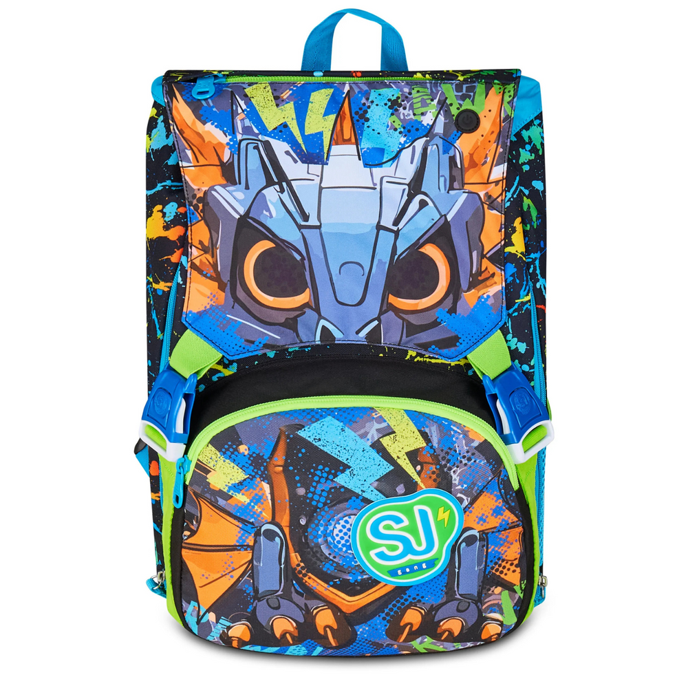 Zaino Seven SJ Estensibile Led Look Boy