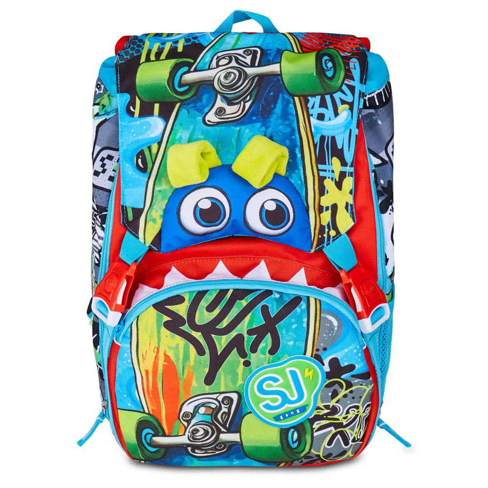 Zaino Seven SJ Estensibile Sharky Skate Boy