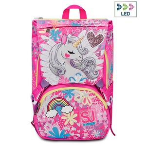 Zaino Seven SJ Estensibile Unicorn Led Girl