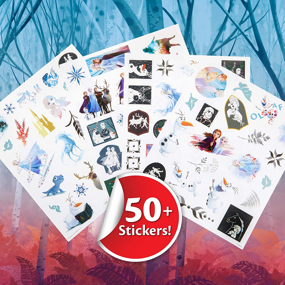 Album da colorare Frozen 2 con sticker