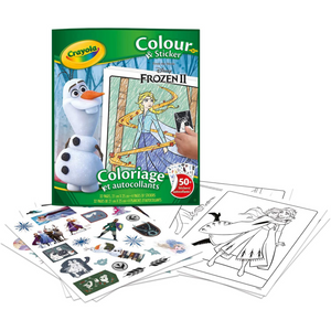Album da colorare Frozen 2 con sticker