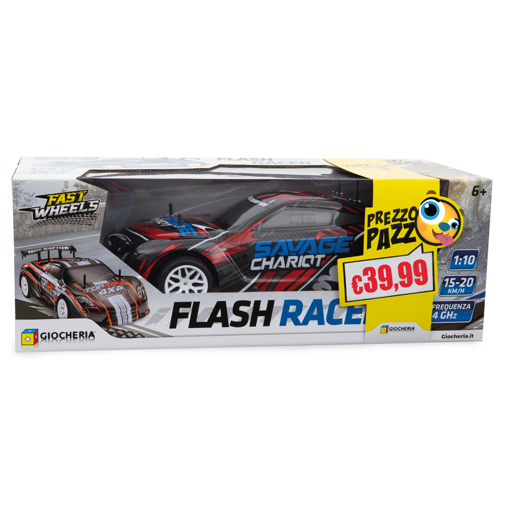 Auto Radiocomandata 1:10 Flash Racer